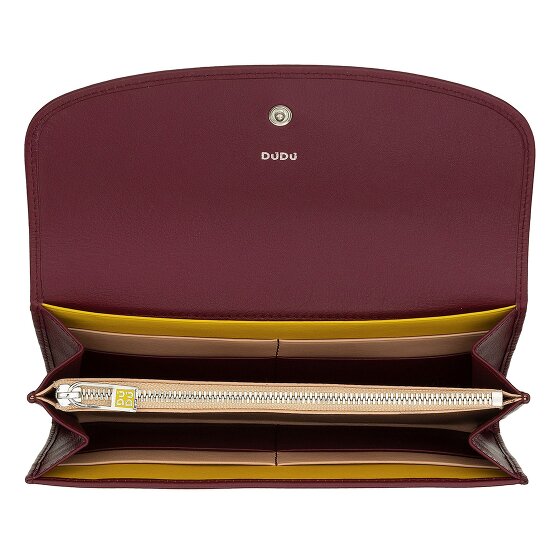 DuDu Portafoglio Gandia colorato in pelle RFID 19 cm