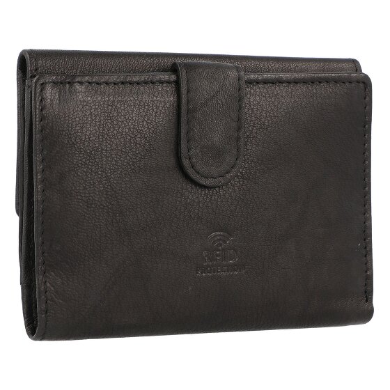 Greenburry Portafoglio Basic RFID in pelle 13 cm