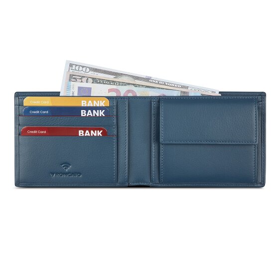 Roncato Detroit Portafoglio Protezione RFID Pelle 12 cm