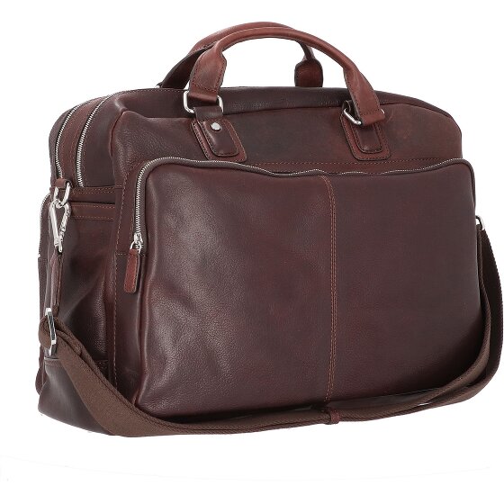 bugatti Cartella in pelle intrecciata 48 cm