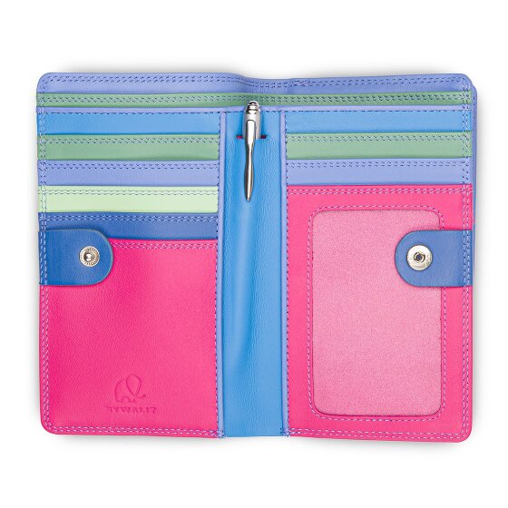 Mywalit Portafoglio Protezione RFID Vera Pelle 8 cm