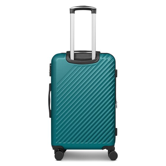 Check.In Paradise 2.0 4 ruote Set di valigie 3 pezzi con piega di espansione