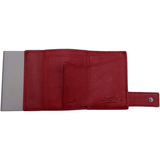 SecWal SecWal 1 Custodia per carte di credito Portafoglio RFID in pelle 9 cm