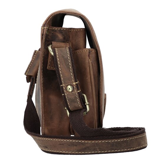 Greenburry Borsa a tracolla vintage in pelle 16 cm