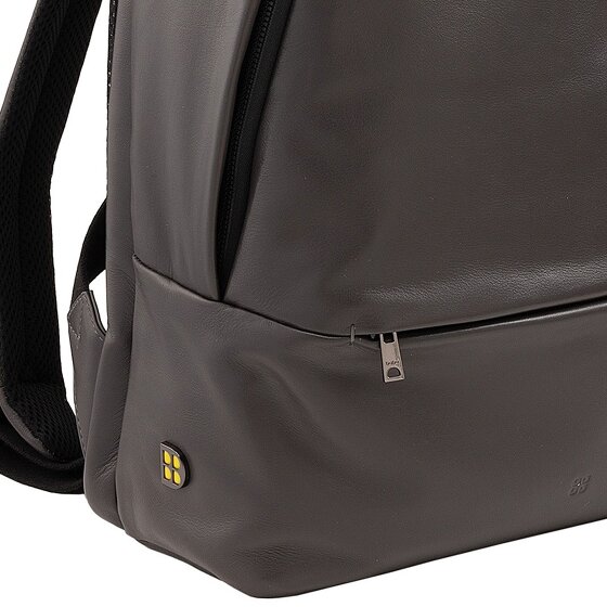 DuDu Casablanca Zaino da giorno Vera Pelle 40 cm Vano porta PC