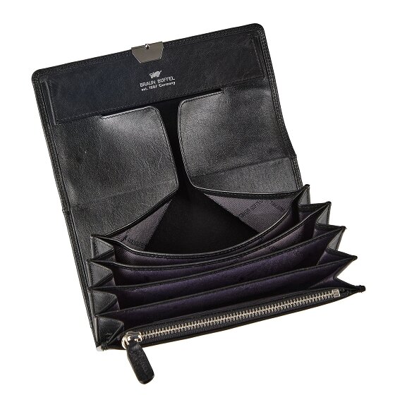 Braun Büffel Golf 3.0 Portafoglio Protezione RFID Pelle 17 cm