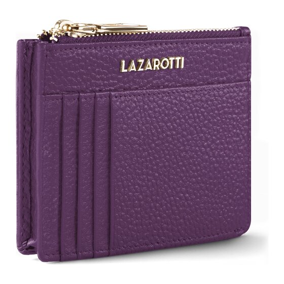 Lazarotti Bologna Portachiavi in pelle Portacarte in pelle 11,5 cm con scomparto per air tag