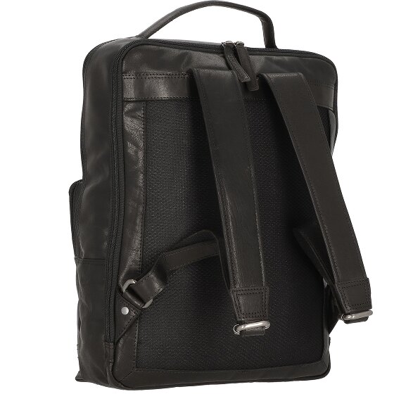 Spikes & Sparrow Zaino Bronco in pelle 40 cm Scomparto per laptop
