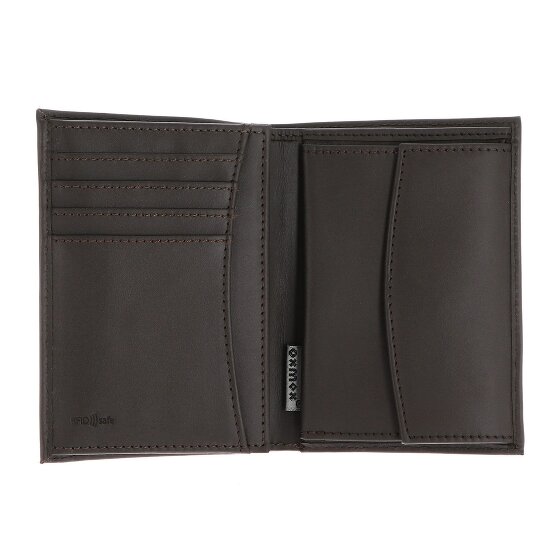 oxmox Leather Portafoglio Protezione RFID Vera Pelle 10 cm