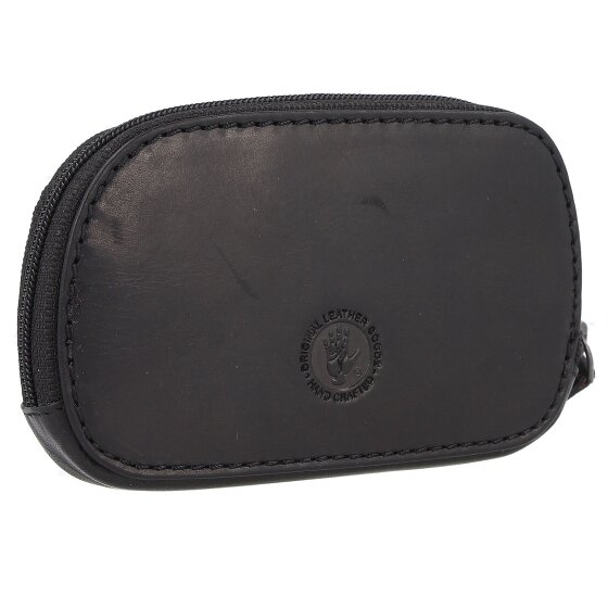 Greenburry Pure Black Portafoglio chiave Pelle 12 cm