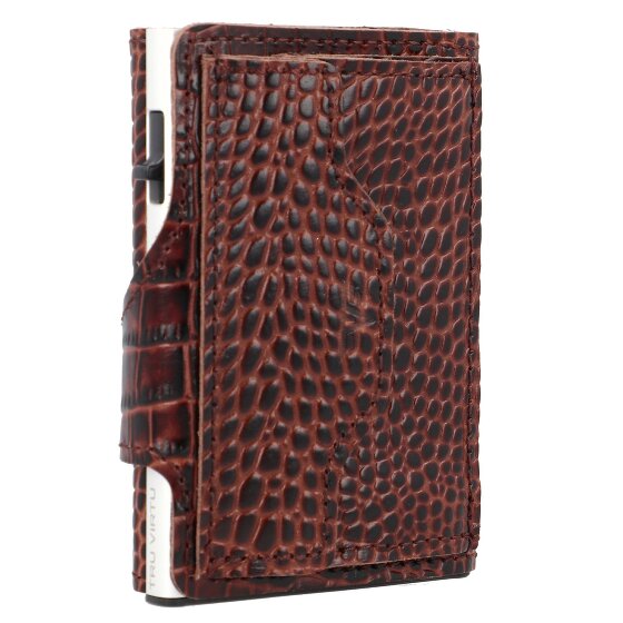 Tru Virtu Custodia per carte di credito RFID in pelle 6,5 cm