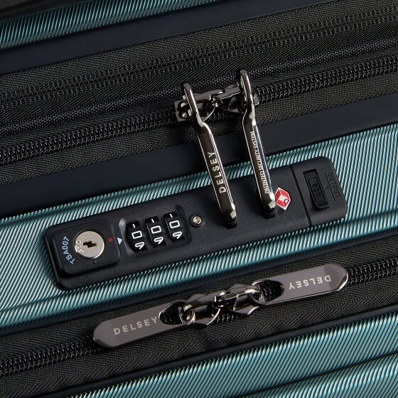 Delsey Paris Shadow 5.0 Trolley da cabina a 4 ruote Scomparto per laptop da 55 cm con piega a espansione