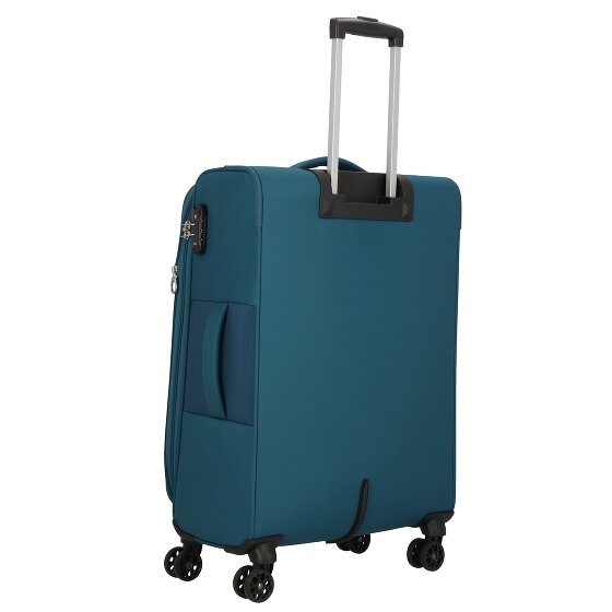 American Tourister Deep Dive 4 ruote Carrello 67 cm con piega di espansione