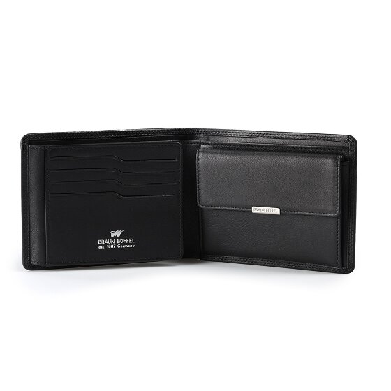 Braun Büffel Golf 3.0 Portafoglio Protezione RFID Pelle 12 cm