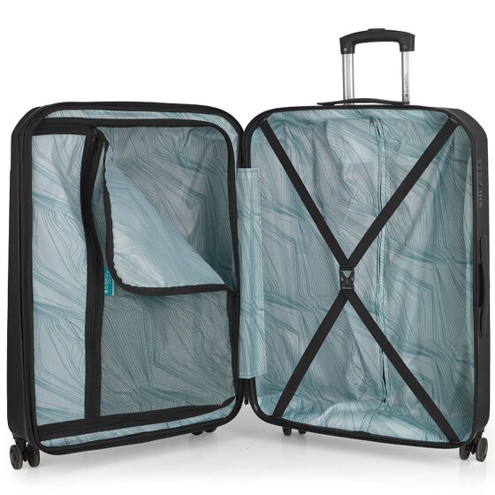 Gabol Mercury 4 ruote Carrello L 76 cm con piega di espansione