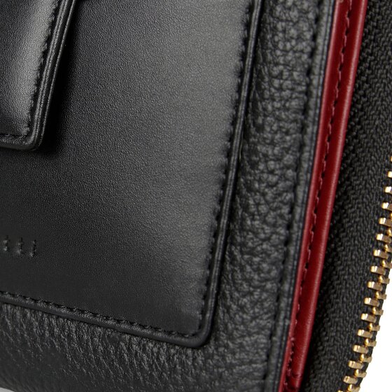 bugatti Viola Portafoglio Protezione RFID Pelle 12 cm