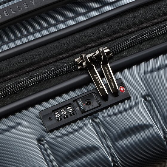 Delsey Paris Longitude 4 ruote Carrello 81 cm con piega di espansione