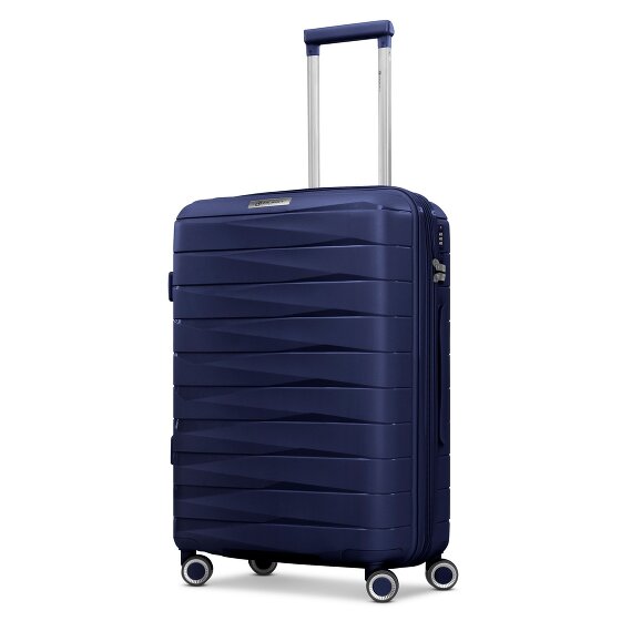 Franky London 4 ruote Carrello M 65 cm con piega di espansione