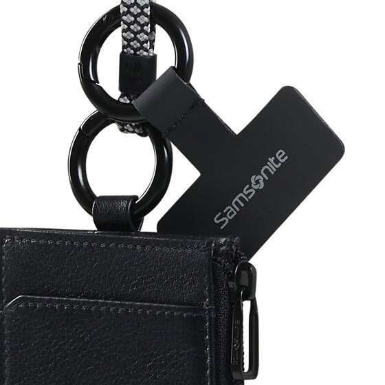 Samsonite Prismix Custodia per carta di credito Protezione RFID Vera Pelle 6.5 cm