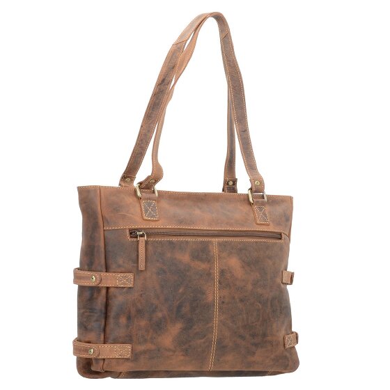 Greenburry Borsa a tracolla vintage in pelle 36 cm