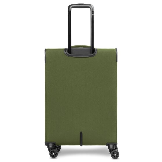 Stratic taska set di valigie a 4 ruote 3 pezzi con piega elastica