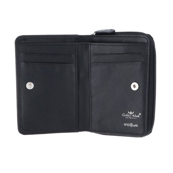 Golden Head Polo Portafoglio Protezione RFID Vera Pelle 11.5 cm