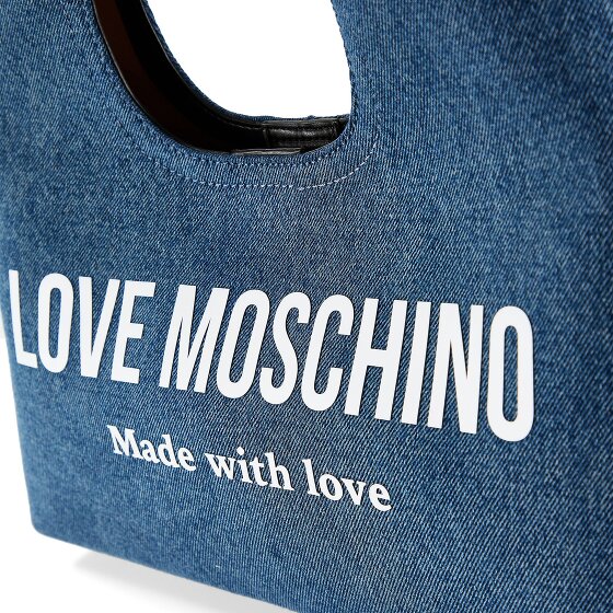 Love Moschino Denim Signature Love Borsa a tracolla 34 cm