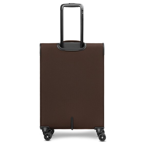 Stratic taska set di valigie a 4 ruote 3 pezzi con piega elastica