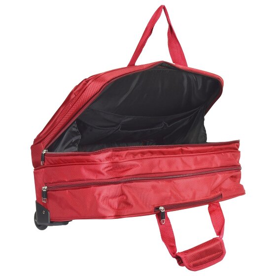 Dermata 2 ruote Trolley business 37 cm Vano porta PC