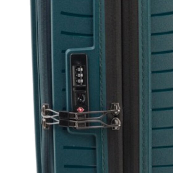 Stratic Novium 4 ruote Carrello della cabina S 55 cm Scomparto per laptop con piega di espansione