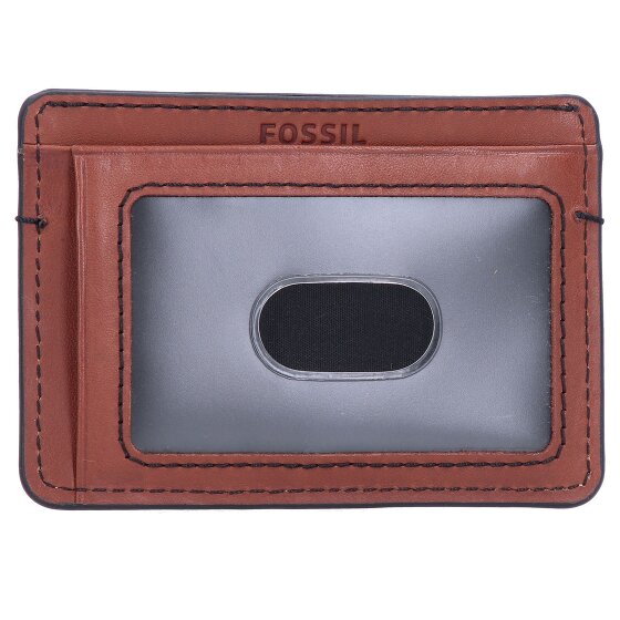 Fossil Bronson Custodia per carte di credito in pelle 10 cm