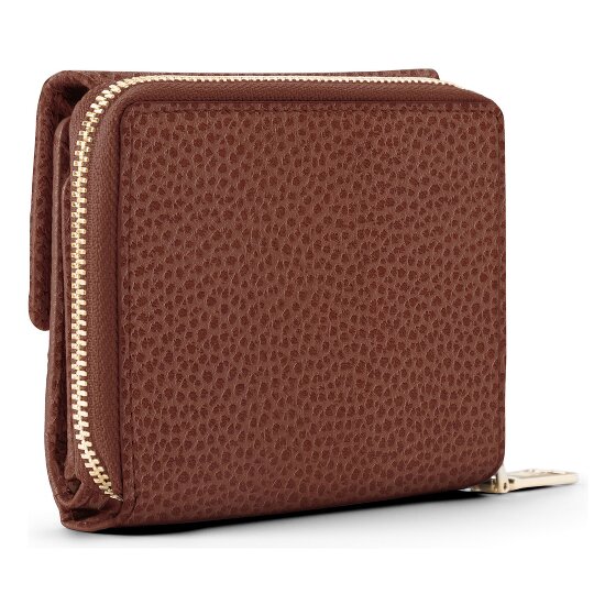 Lazarotti Portafoglio Bologna in pelle con chiusura a zip, 12 cm
