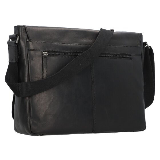 Greenburry Pure Black Messaggero Pelle 37 cm