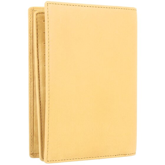 Greenland Nature Custodia per passaporto in pelle RFID di colore morbido 12 cm