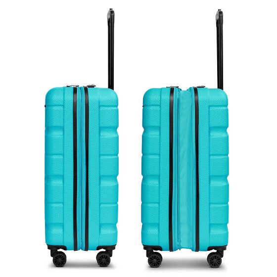 Franky Munich 4.0 4 ruote Carrello della cabina S 53 cm con piega di espansione