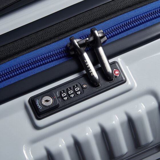 Delsey Paris Carrello Rempart a 4 ruote da 55 cm con piega ad espansione