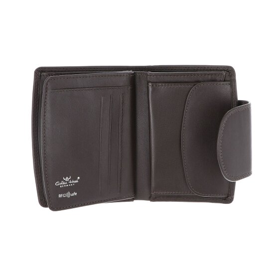 Golden Head Polo Portafoglio Protezione RFID Vera Pelle 12.5 cm