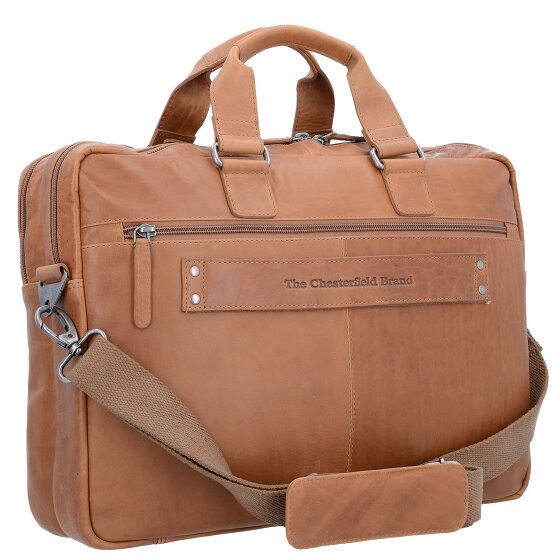 The Chesterfield Brand Wax Pull Up Valigetta Pelle 40 cm Scomparto per laptop