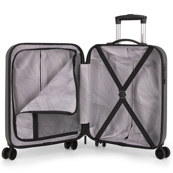 Gabol Paradise XP 4 ruote Carrello della cabina S 55 cm con piega di espansione