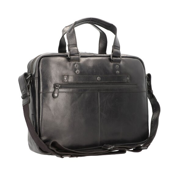 aunts & uncles Workmates Supervisor Cartella in pelle con scomparto per laptop da 41 cm