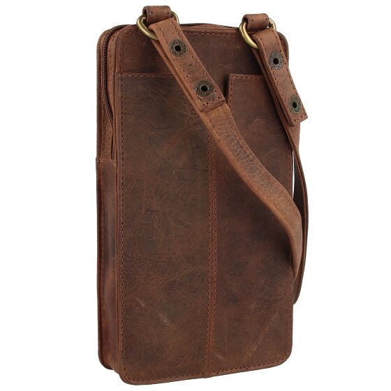Greenland Nature Montenegro Borsa portacellulare in pelle 22 cm