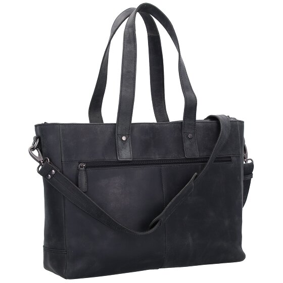 Plevier Borsa shopper in pelle 41 cm scomparto per laptop