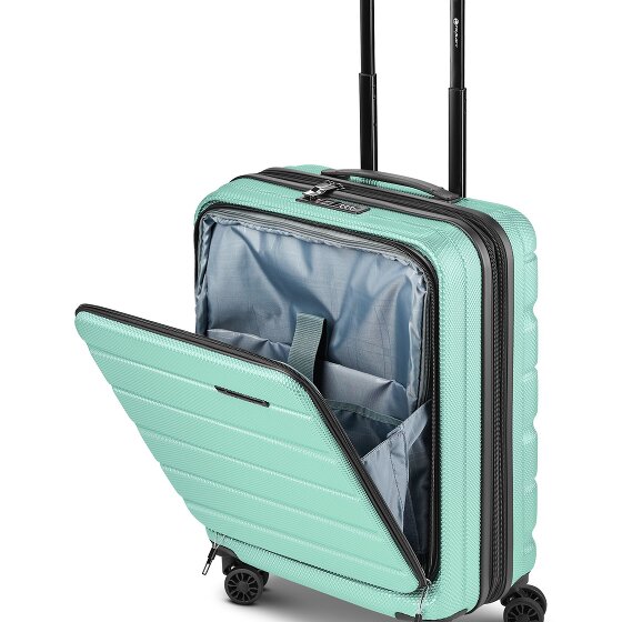 Franky Munich 4.0 4 ruote Trolley cabina 55 cm Vano porta PC espandibile