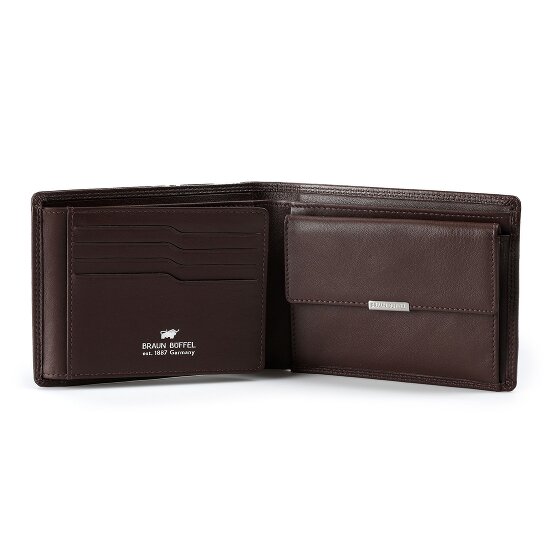 Braun Büffel Golf 3.0 Portafoglio Protezione RFID Pelle 12 cm