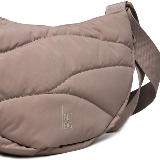 GOT BAG Moon Bag wavy puffer Borsa a tracolla 32 cm
