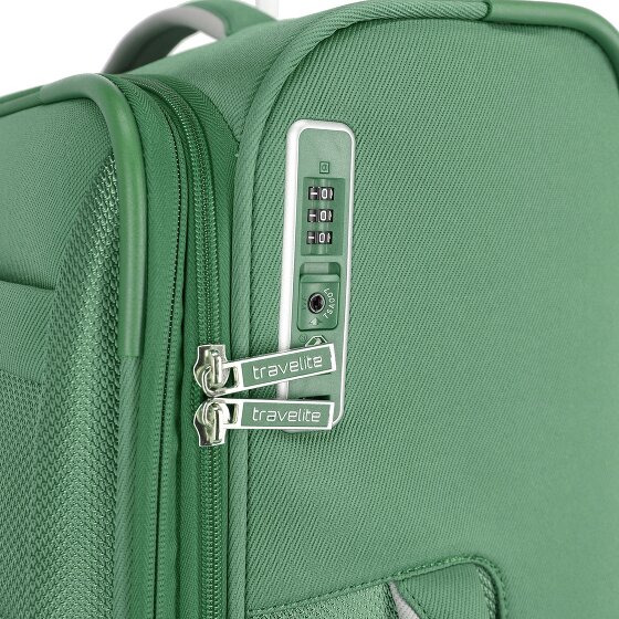 Travelite Miigo 4 ruote Set di valigie 3 pezzi con piega di espansione