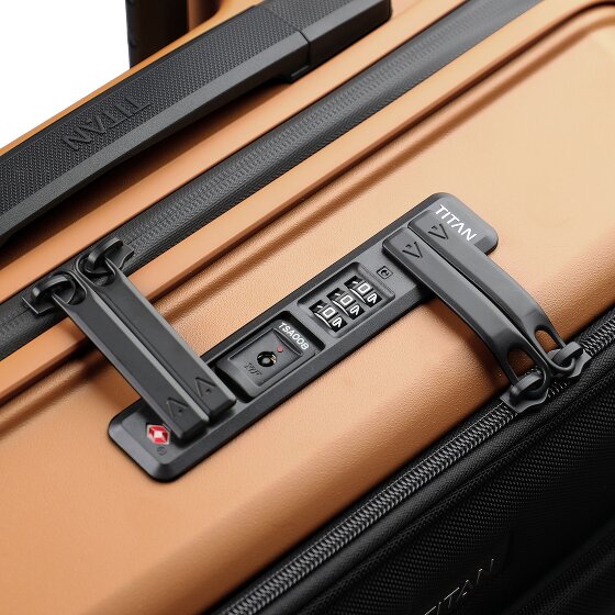 Titan Upgrade 4 ruote Carrello della cabina 55 cm Scomparto per laptop