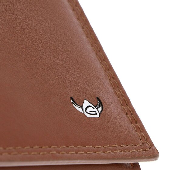 Golden Head Polo Portafoglio Vera Pelle 10 cm