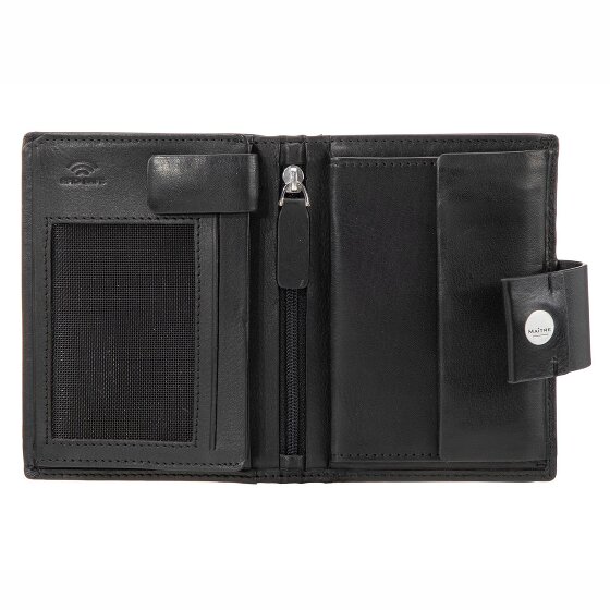 Maître Henau Dawina Portafoglio Protezione RFID Vera Pelle 12.5 cm