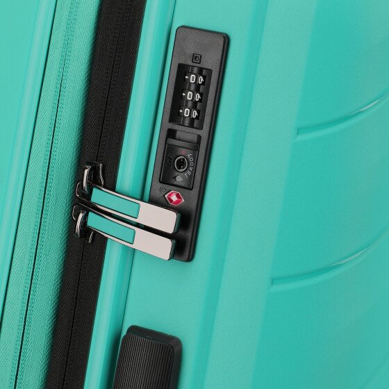 Travelite Burano 4 ruote Set di valigie 3 pezzi con piega di espansione